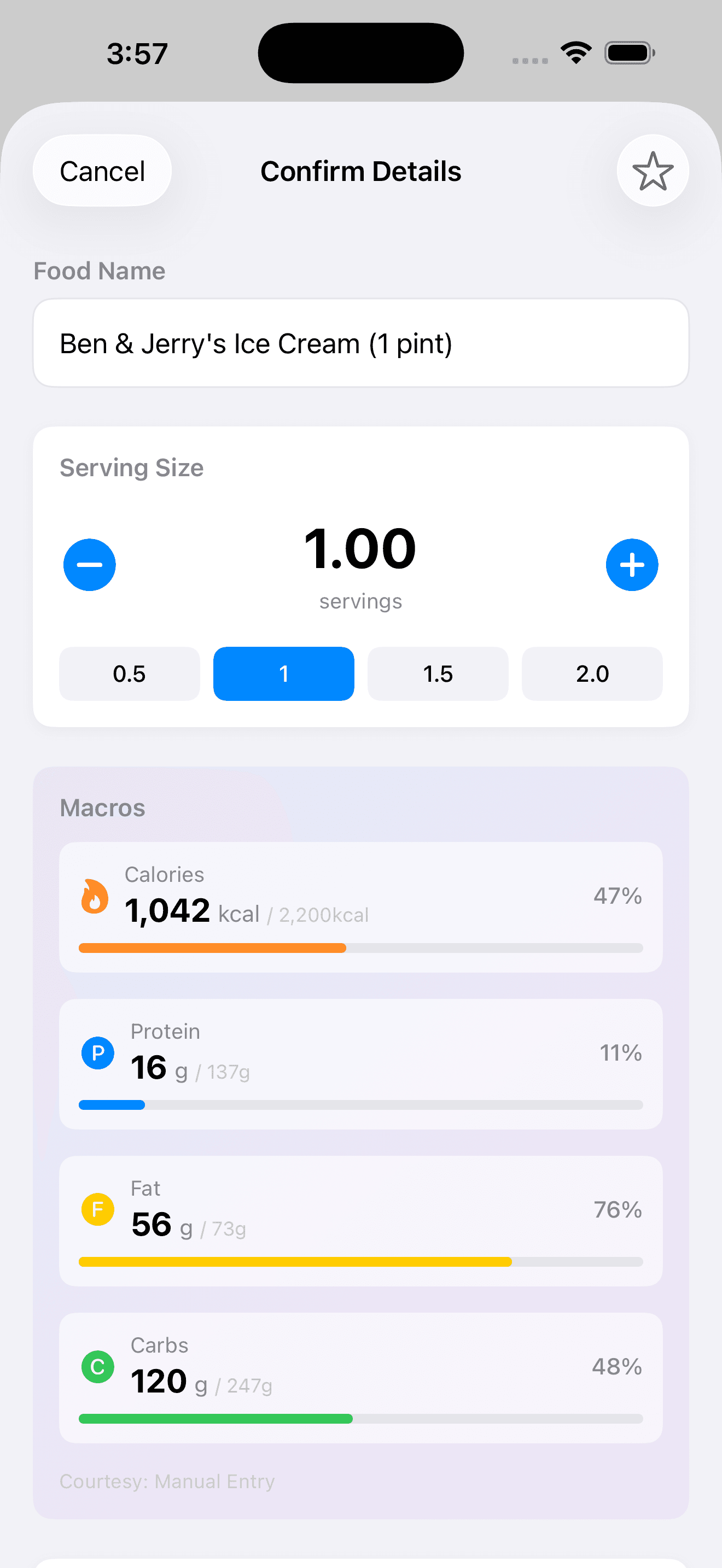 CalorieNerds screenshot 4