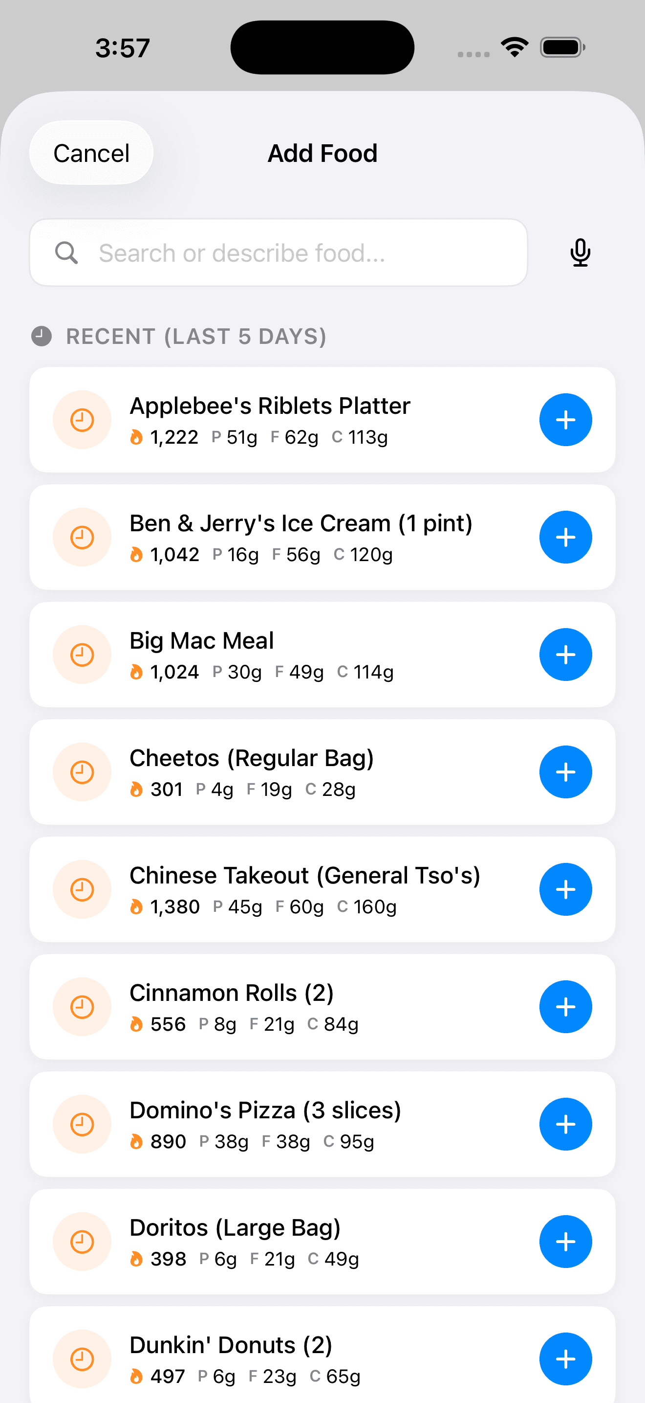 CalorieNerds screenshot 5