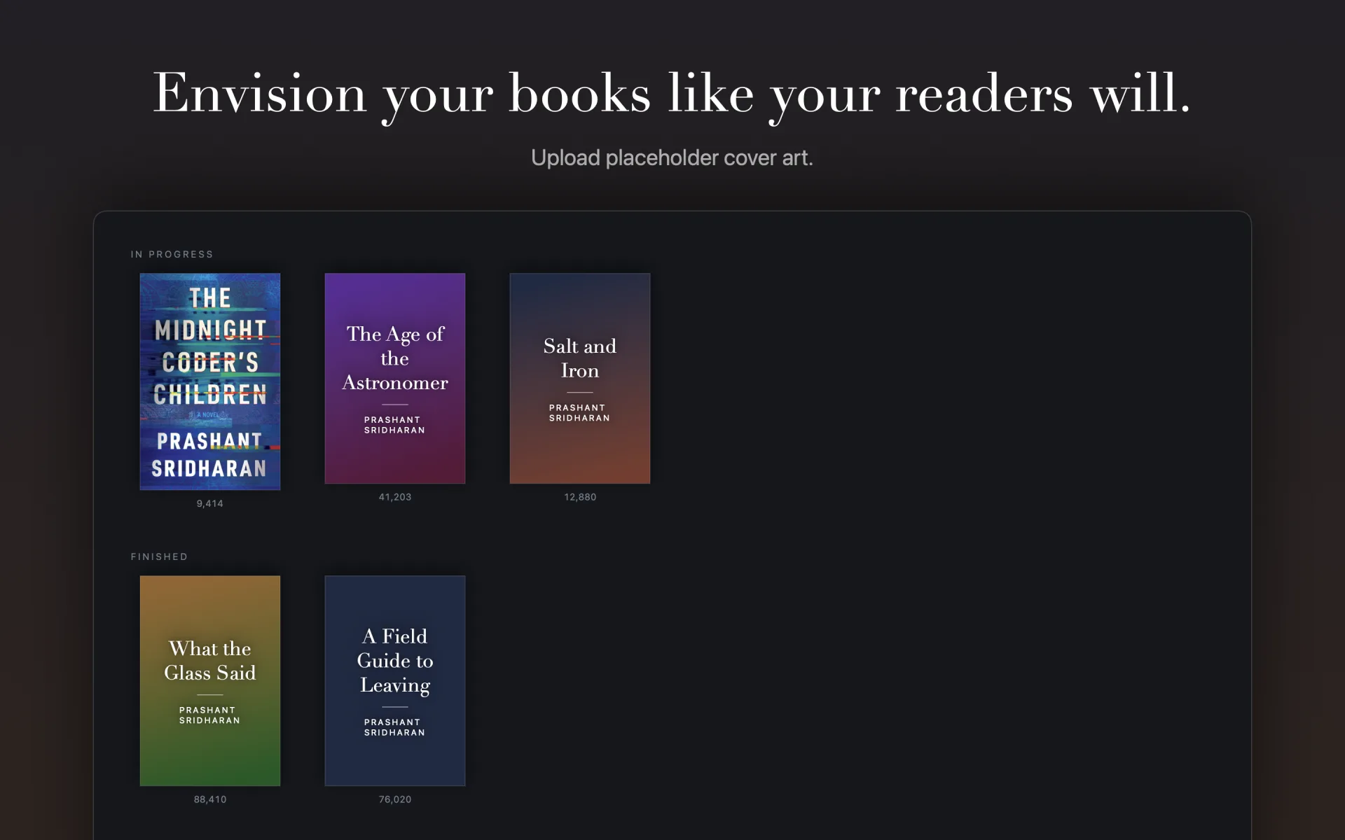 Books on the Recto shelf